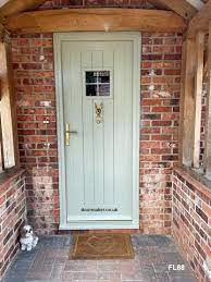 Oak Cottage Style Doors Framed Ledged