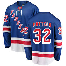 Youth Stephane Matteau New York Rangers Fanatics Branded Home Jersey Breakaway Blue Rangers Shop