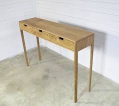 Oak Solid Wood Hallway Console Table