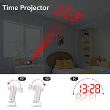 petilleur projection alarm clock 180
