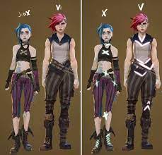 no spoilers] I love how they implemented basic symbolism into Jinx and Vi's character  design. : r/arcane