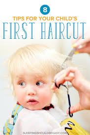 Find best hair salons located near me with walking distance in feet/miles. Child S First Haircut At A Salon Sleeping Should Be Easy