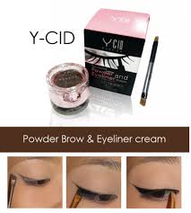 y cid powder brow and eyeliner cream