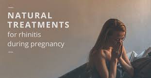 rhinitis of pregnancy natural treatments