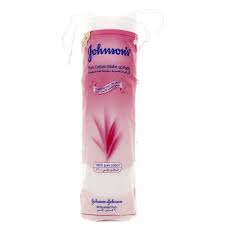 johnson makeup pads 80 s pure cotton