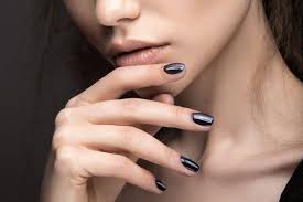 dark nail polish