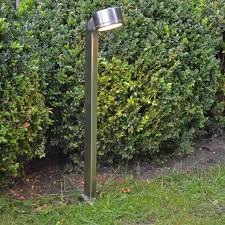 Outdoor Lamp Snake Pole 68cm Stainless