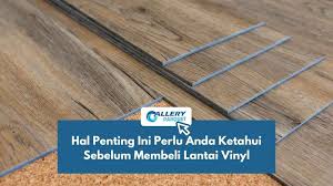 vinyl flooring bahan dasar jenis