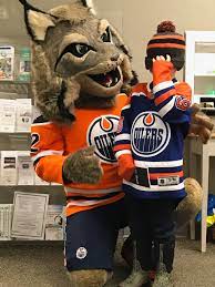 The edmonton oilers play in rexall place in edmonton alberta. Edmonton Oilers Mascot Hunter Winds Up Physical Literacy Month In Fort Saskatchewan Fort Saskatchewan Record