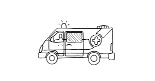 Color in this picture of an ambulance and others with our library of online coloring pages. Coloring Page An Ambulance Online Or Printable For Free