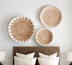 decorative baskets wall