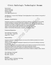 Free Download Experienced Radiologic Technologist Cover Letter