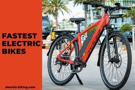 fastest electric bikes 30 mph e