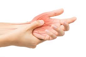 scleroderma patients main hand nerve