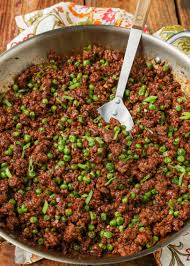 korean ground beef barefeet in the
