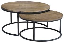 Bedford Round Nesting Coffee Tables