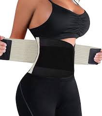 Hurmes Waist Trainer Belt For Women Waist Cincher Trimmer Slimmer Body Shaper Belt Sport Girdle Belt For Weight Loss
