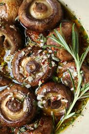 To marinate the mushrooms & onions: Delicious Garlic Herb Marinated Mushrooms Dish N The Kitchen