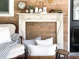 Faux Mantel Tutorial On How To Make