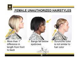 Army releases latest policies on female hairstyles, tattoos. Army Female Focus Group Helped Determine New Hair Rules Military Hair Military Haircut Womens Hairstyles