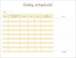 Baby Feeding Schedule Baby Feeding And Baby Feeding Chart On