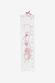 Height Chart Pink