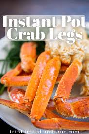 instant pot crab legs tried tested