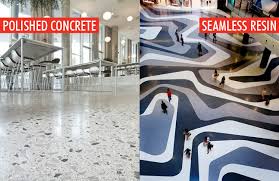 It is also important to prepare the floor by clearing it of any stains or. Polished Concrete Vs Resin Floors All Things Flooring