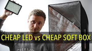 Cheap Led Vs Cheap Softbox The Best Lighting Setup For Most Of Us Youtube