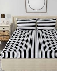 Black Grey Bedsheets For Home