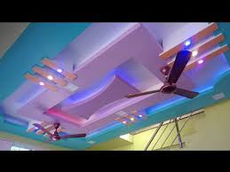 If you want to try something unique to beautify your hall, this is a different pop ceiling design with two fans. Gypsum Ceiling For Bedroom Gypsum Ceiling For Hall Gypsum Ceiling For Living Room Part 2 Youtube