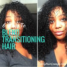 Transition to natural hair from relaxed: 6 Ways To Blend Transitioning Hair Transitioning Hairstyles How To Grow Natural Hair Natural Hair Journey Tips