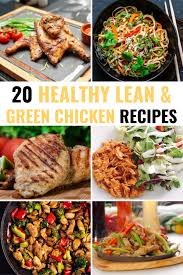 20 lean and green en recipes