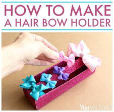hair bow holder easy upcycle diy
