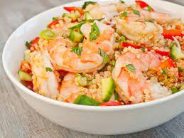 vietnamese shrimp and quinoa salad recipe