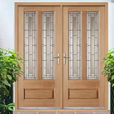 The Granada Oak External Double Door