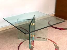 Accent Table Leon Rosen Square Glass