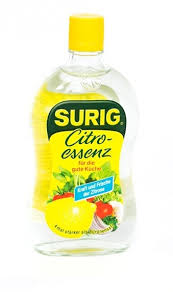 Surig Essig Essenz Zitrone Clear Vinegar 25 Lemon