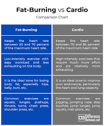difference between fat burning and