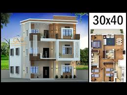 3d House Design With Layout Map