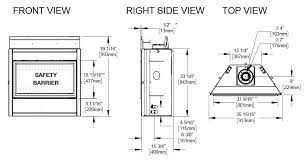 Napoleon Ascent Linear Bl36 Direct Vent