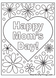 The link for the free printable happy mother's day coloring page printable can be found. Printable Mother S Day Coloring Pages Updated 2021