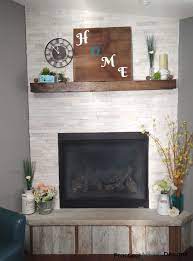 Install A Stacked Stone Fireplace