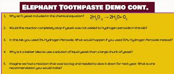 elephant toothpaste demo