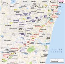 map chennai metro stations