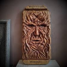 Yeti Wooden Wall Mask Asmodius Art