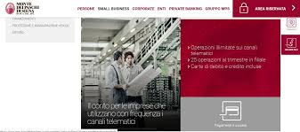 Looking for the banca monte dei paschi di siena s.p.a. Mps Internet Banking