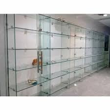 Wall Mounted Glass Shelves