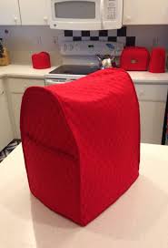 Kitchen appliance cover waterproof coffee maker dust cover pressure cooker cover dust cover for kitchen appliances. Red Kitchen Mixer Cover Quilted Fabric Small Appliance Cover Sewn And Ready To Ship Next Business Day By Co Small Appliance Covers Mixer Cover Appliance Covers