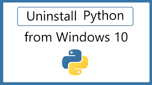 how to uninstall python 3 9 x from